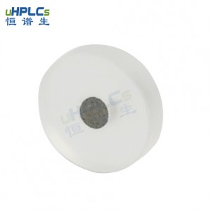 恒譜生超高壓PCTFE液相色譜耗材不銹鋼在線過濾器篩板，OD6.4*ID1.6*H1.6